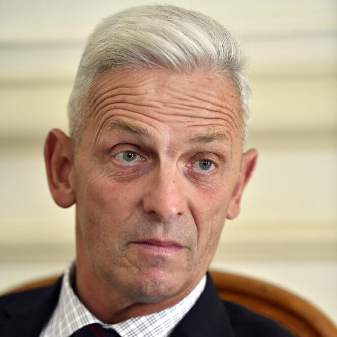 François Lecointre, ancien chef d’état-major des armées de 2017 à 2021, à la faculté de droit de Nancy, le 2 septembre 2021.