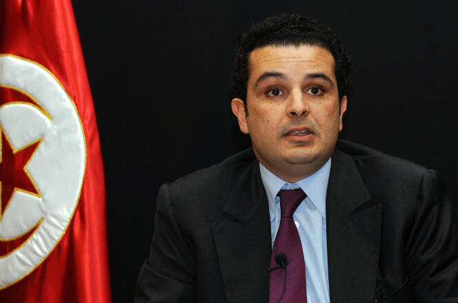 L’homme d’affaires tunisien Marouane Mabrouk, à Tunis, en mai 2010.