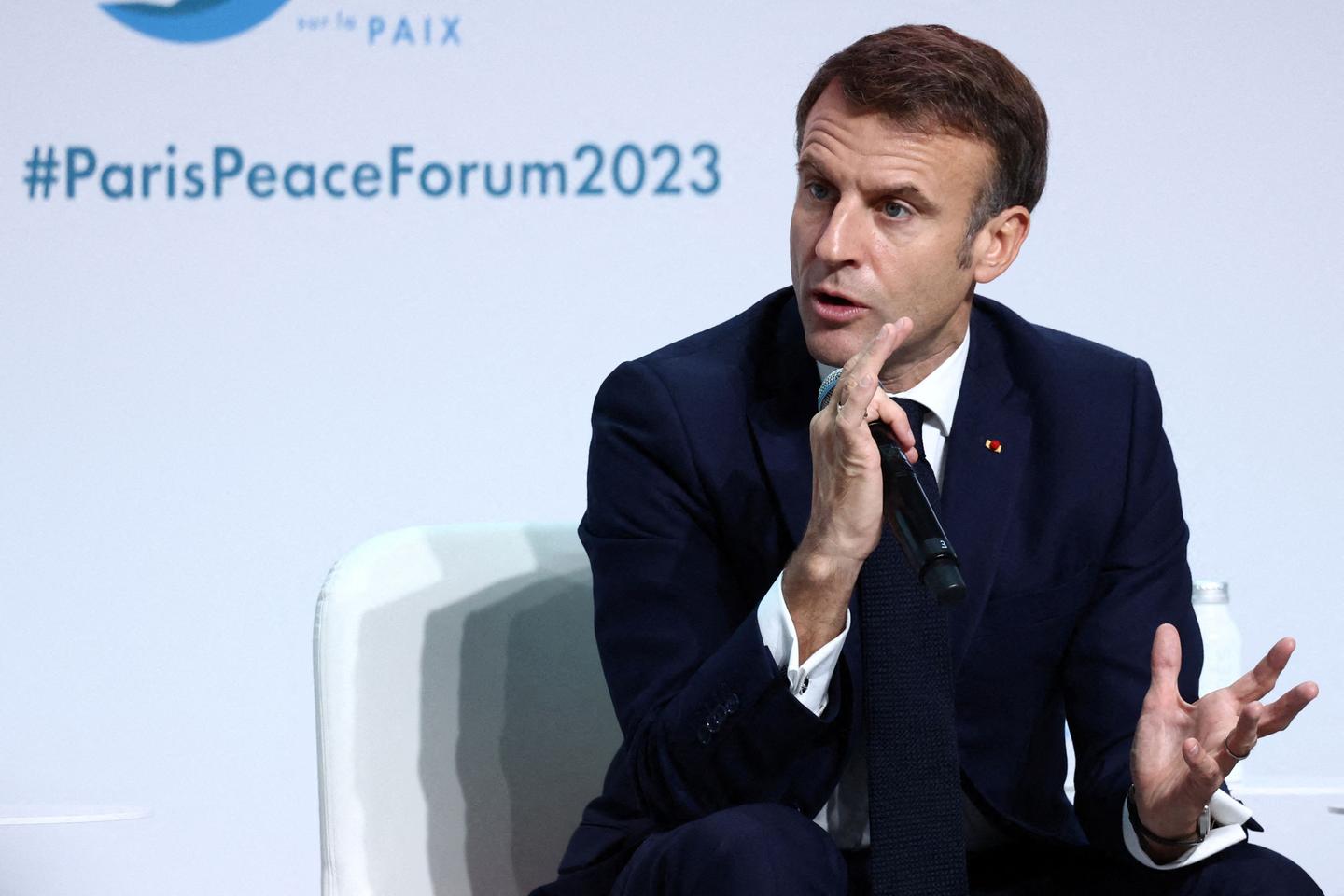 Macron says aid to poor countries can check spread of conflict
