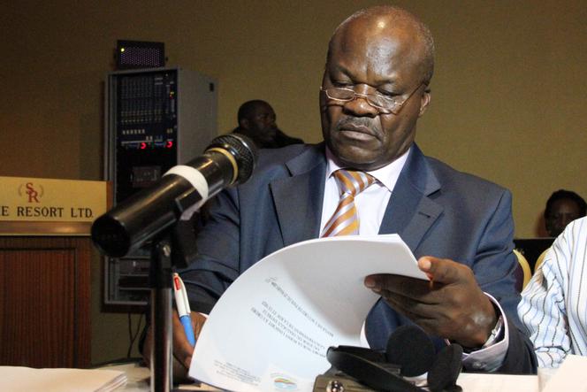 Roger Lumbala, à Kampala, le 6 février 2013.