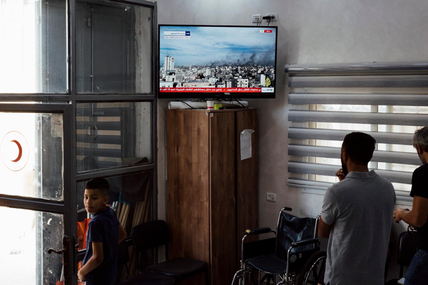 The war in Gaza seen by Al Jazeera, a unique window into the Palestinian enclave