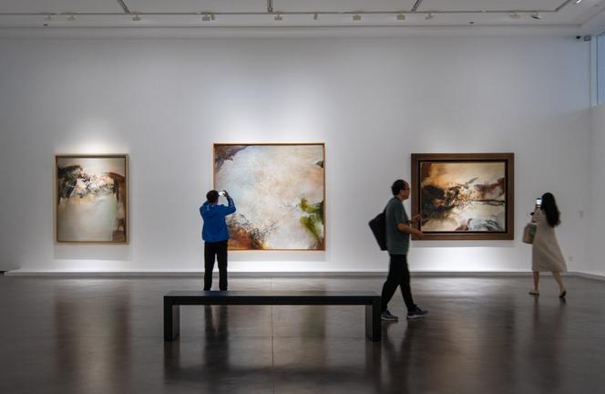 The Zao Wou-Ki exhibition at the Hangzhou Academy of Art, September 2023.