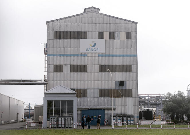 La fábrica de Sanofi en Mourenx (Pirineos Atlánticos), 16 de octubre de 2018.