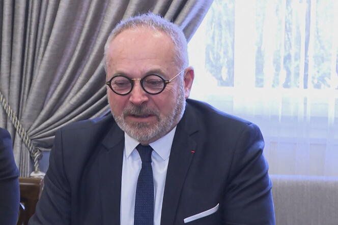 Le sénateur français Joël Guerriau, le 13 février 2020.