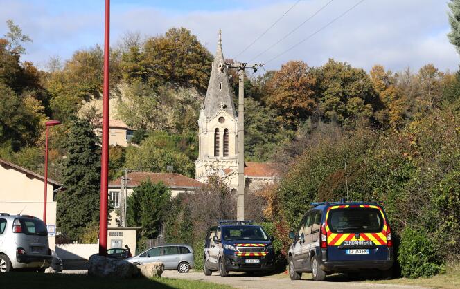 Attaque sanglante au couteau au bal du village de Crépol, Drôme le 19 novembre 2023. 