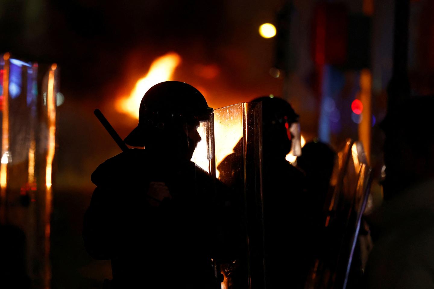 Violent protests break out in Dublin after knife attack that injured 3 children, one seriously
