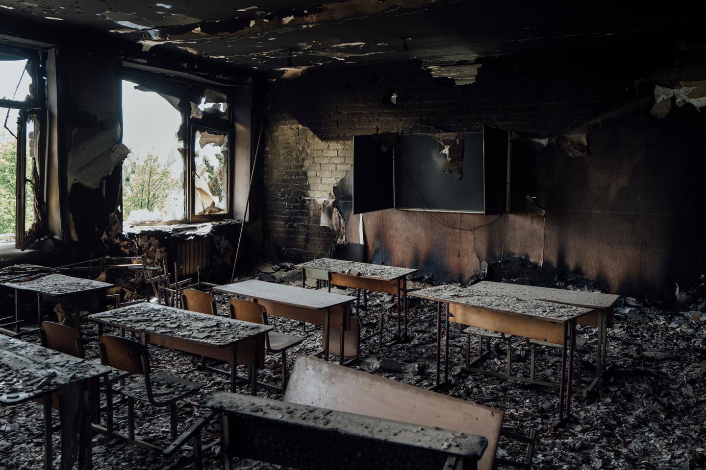 Schools in Ukraine grapple with the heavy impact of war