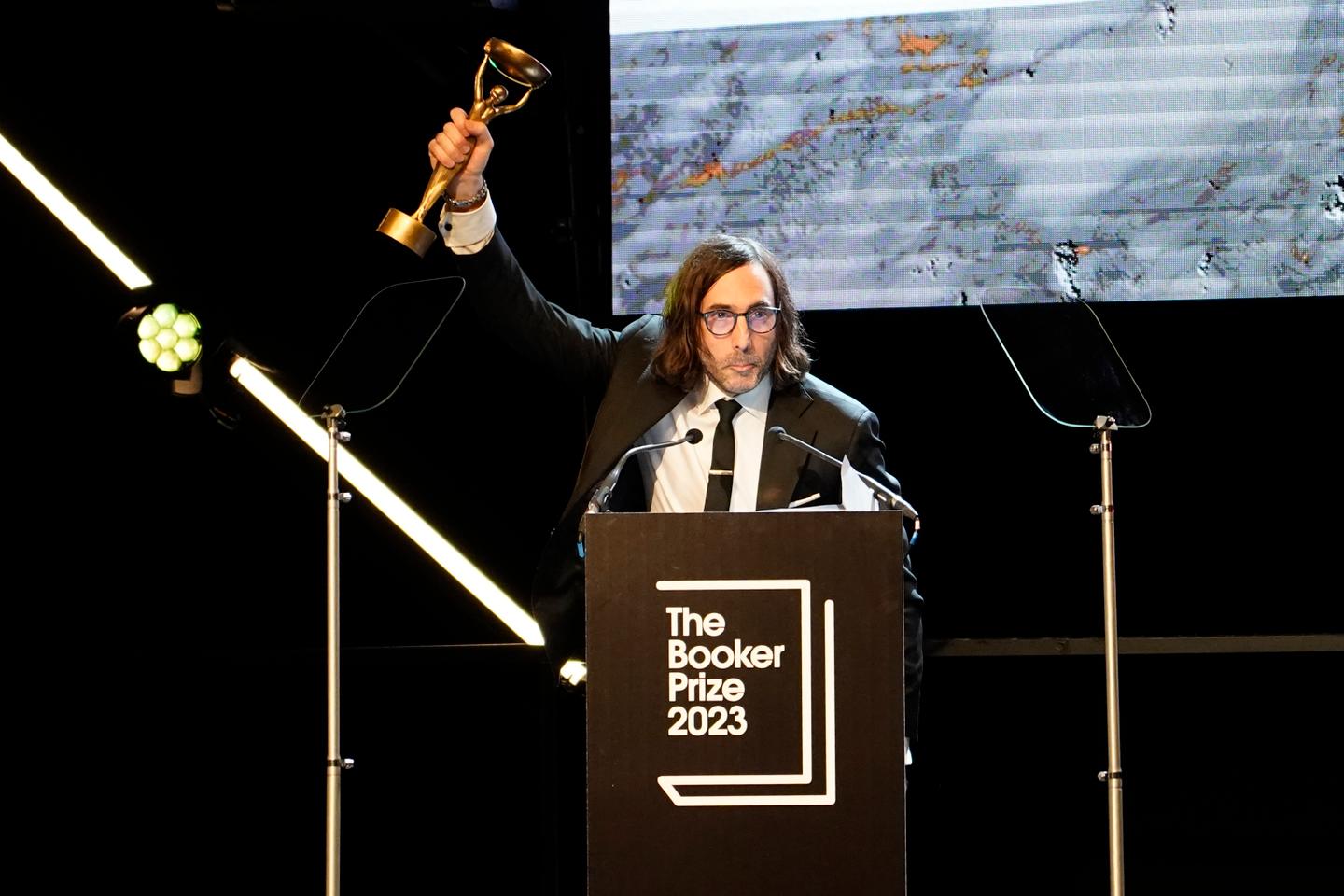 Paul Lynch wins Booker Prize for his dystopian novel 'Prophet Song'