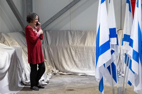 L’ancienne otage Shoshan Haran, 67 ans, après sa libération, le 26 novembre 2023.