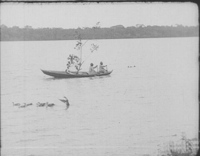 Imagem retirada do filme “Amazonas, o maior rio do mundo”, dirigido por Silvino Santos.