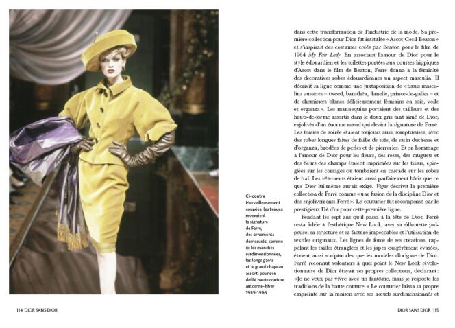 Página interior del libro “Petit Livre de: Dior”.
