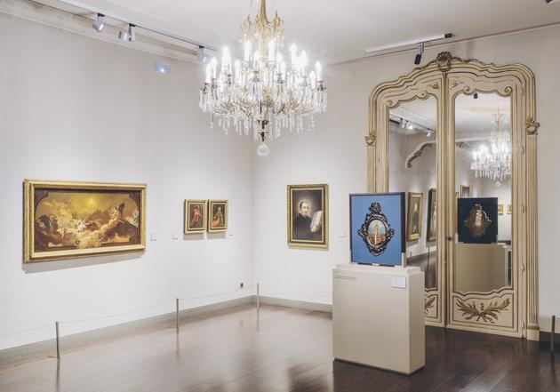 The main gallery of the Goya Museum, October 23, 2023.