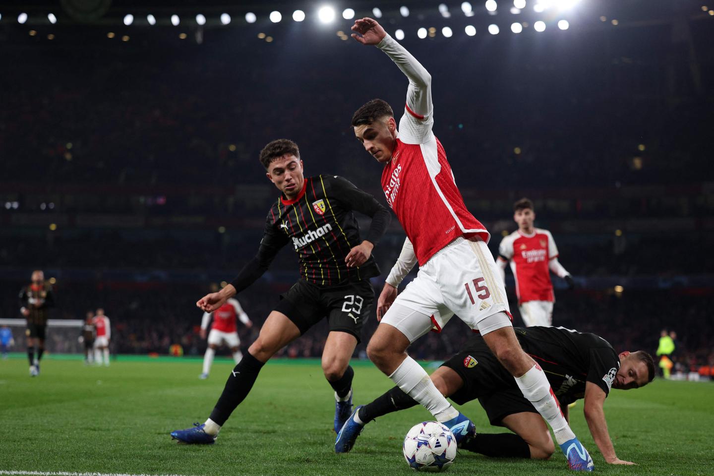 Champions League: Lens crushed by Arsenal while Manchester United draw with Galatasaray
