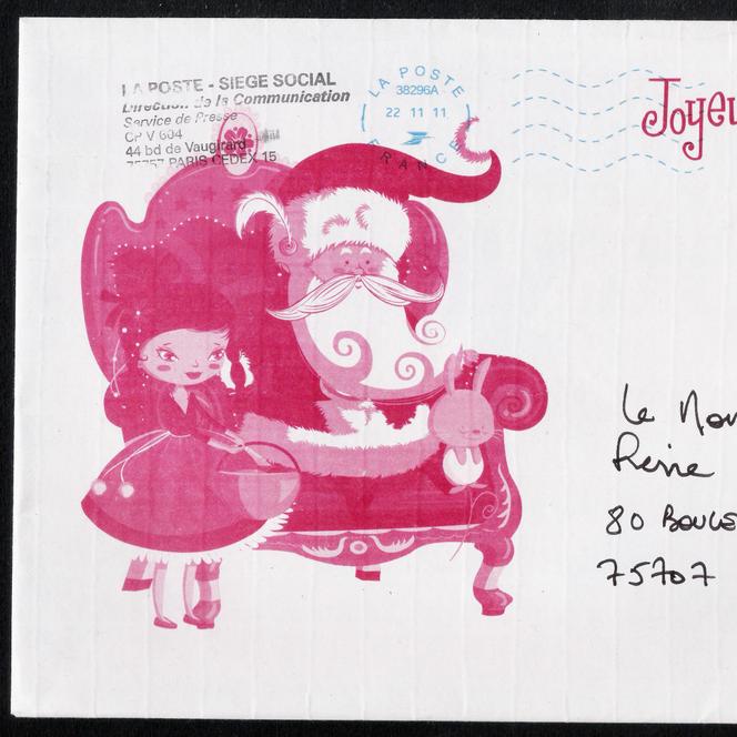 Un courrier du Père Noël « collector