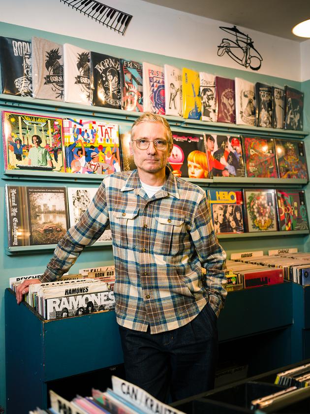 Mark Adolph, musician and co-founder of Born Bad record store.