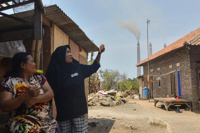 En Cilegon, en la isla de Java, cerca de la central eléctrica de carbón de Suralaya (Indonesia), el 31 de octubre de 2023.