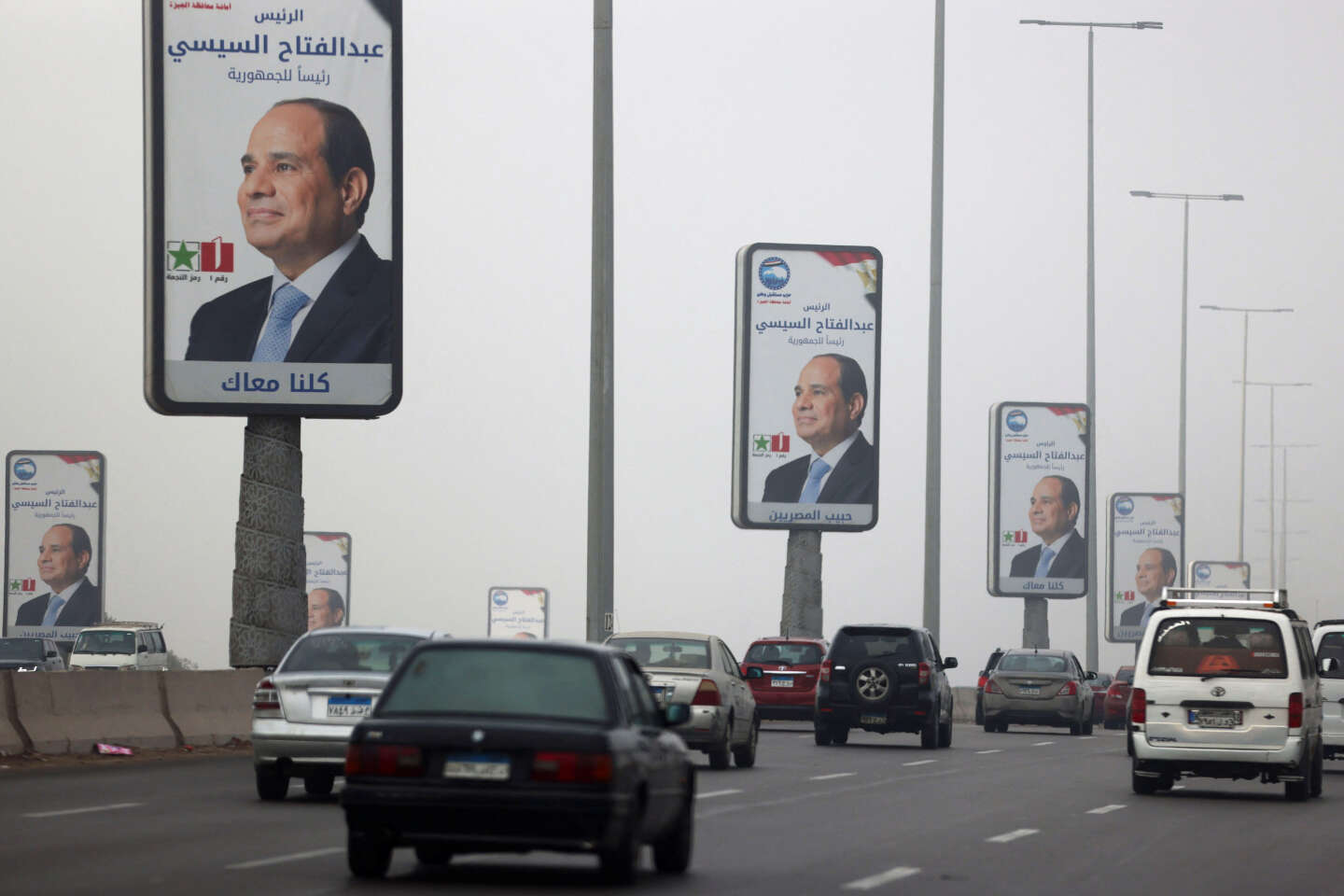 Egypte : à la veille de l’élection présidentielle, la guerre à Gaza éclipse le bilan d’Al-Sissi