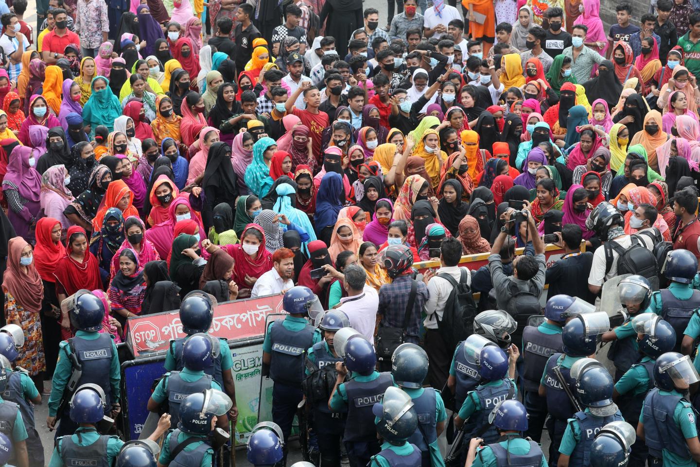 The Bangladeshi textile workers paid 'poverty wages' by Western brands