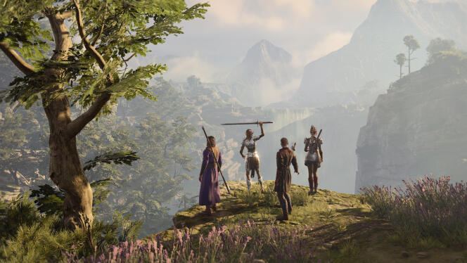 Image du jeu « Baldur’s Gate III », du studio Larian. Le jeu a remporté de nombreux prix en 2023.