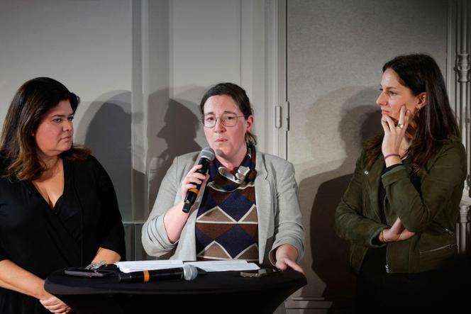 La présidente du groupe Europe Ecologie-Les Verts à l’Assemblée, Cyrielle Chatelain, à Saint-Ouen (Seine-Saint-Denis), le 7 décembre 2023.