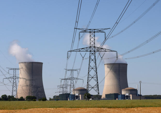 La central nuclear de Cattenom (Mosela), 13 de junio de 2023.