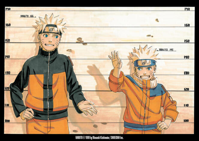 La saga « Naruto » suit le jeune ninja de ses 12-13 ans à l’âge adulte.