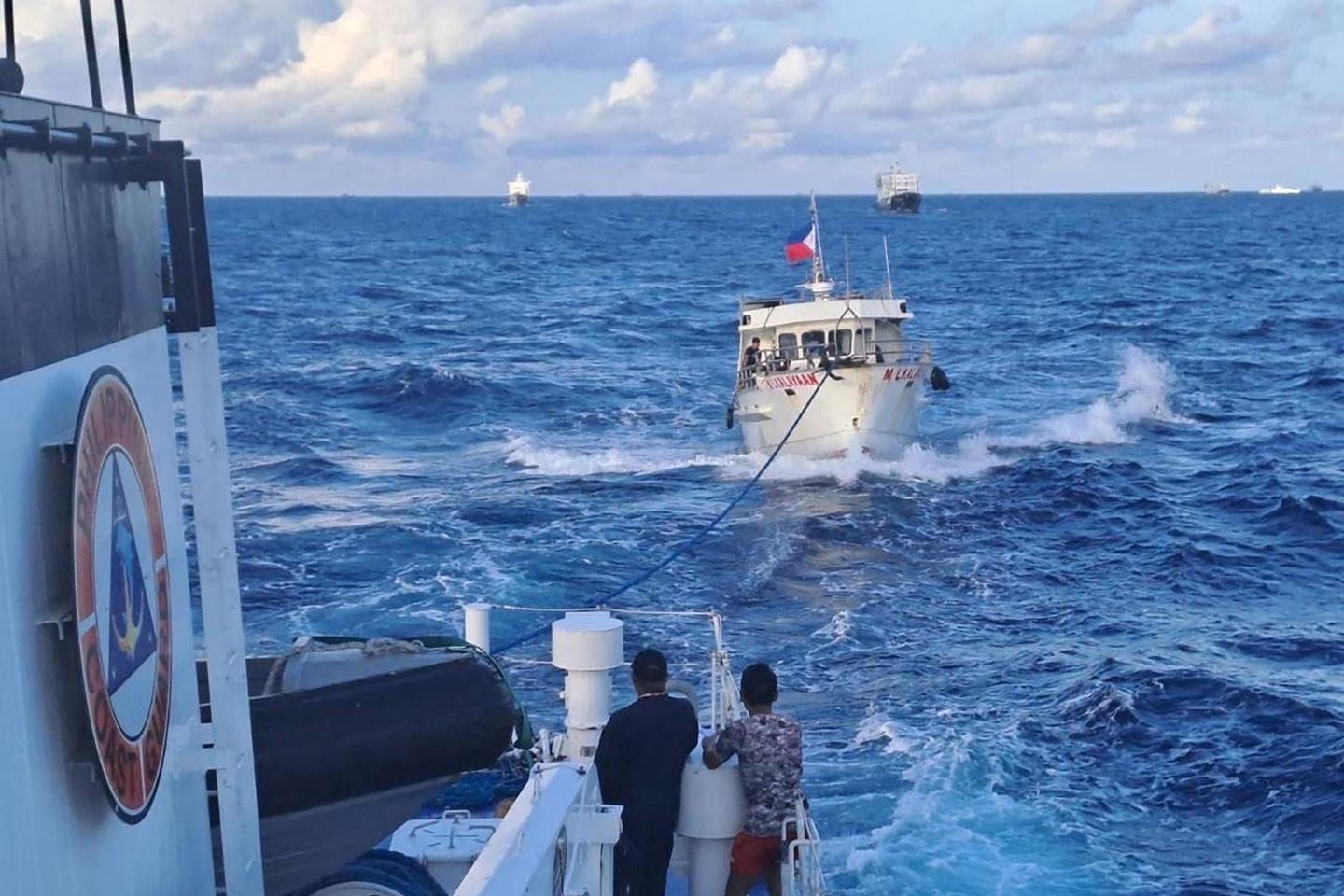 China and Philippines trade blame for collision in disputed waters