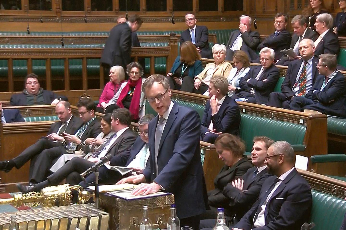 UK MPs vote for the government's Rwanda migrant bill