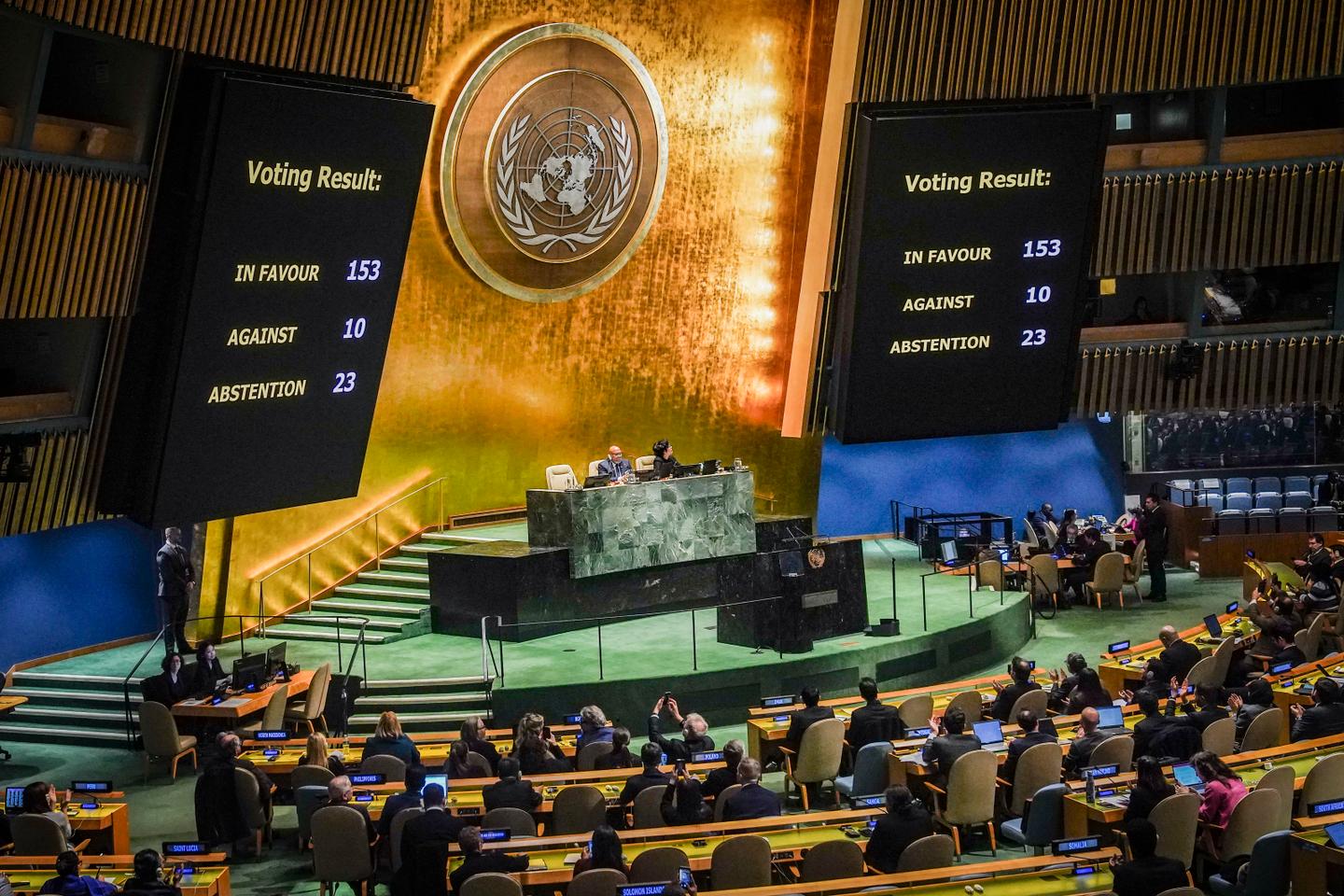 UN General Assembly overwhelmingly demands Gaza ceasefire, further isolating Israel and US