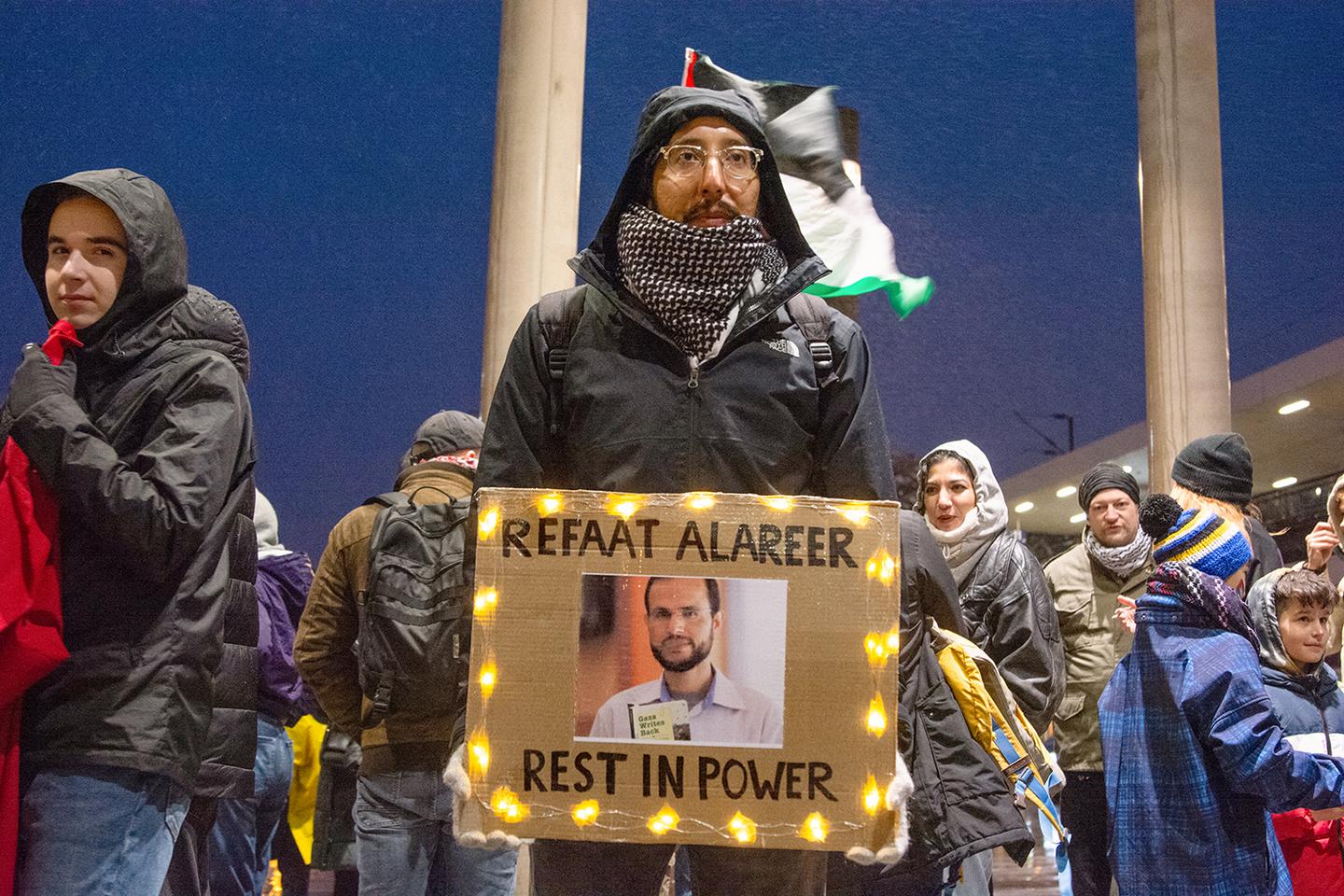 The final verses of Gaza's poet Refaat Alareer