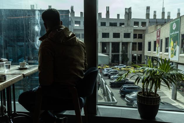 Youssef, 19, imprisoned in the Israeli prison of Ofer, near Ramallah, in June 2021. Ramallah, West Bank, December 10, 2023.
