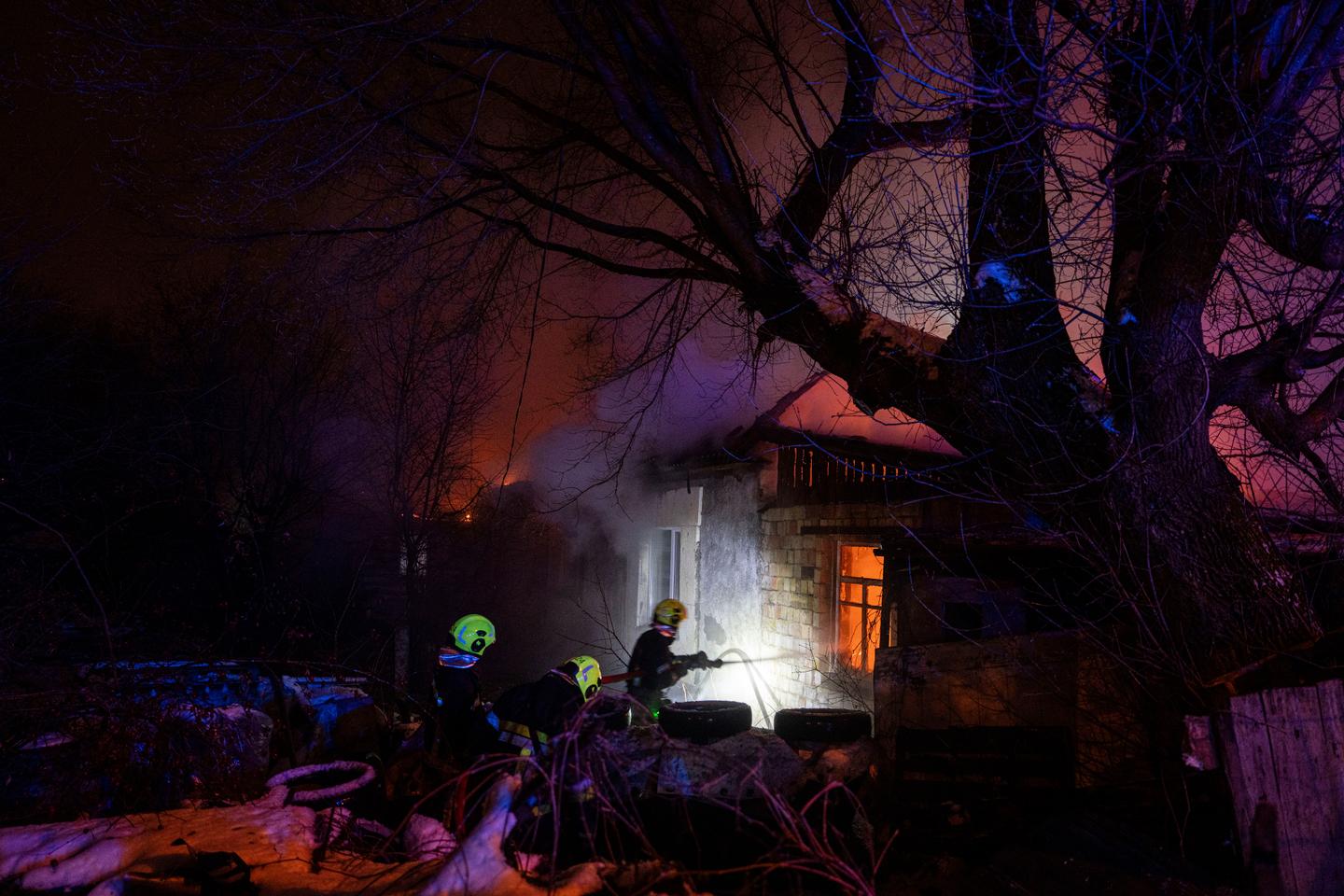 Over 50 people injured in nighttime Russian missile attack on Ukrainian capital