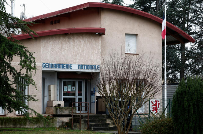 La gendarmerie de Revel, en Haute-Garonne, où Alex Batty a été reçu.