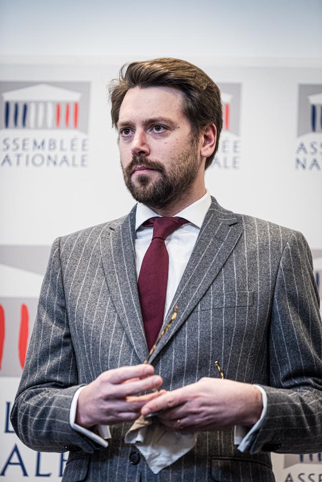 Le député écologiste des Yvelines Benjamin Lucas, à l’Assemblée nationale, à Paris, le 11 décembre 2023.