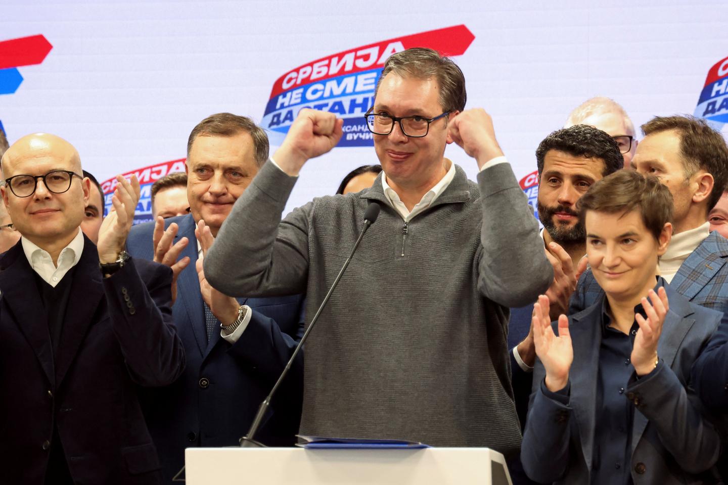 Serbia: Governing populist party claims victory in parliamentary elections