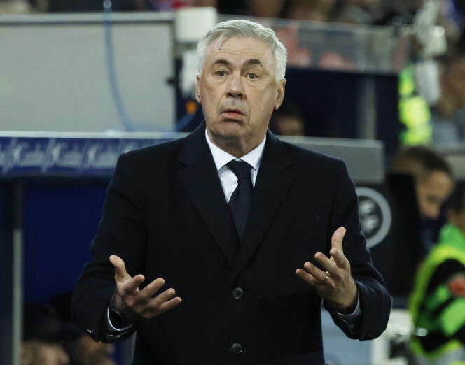 Carlo Ancelotti, entrenador del Real Madrid, en Vitoria-Gasteiz (España), 21 de diciembre de 2023.