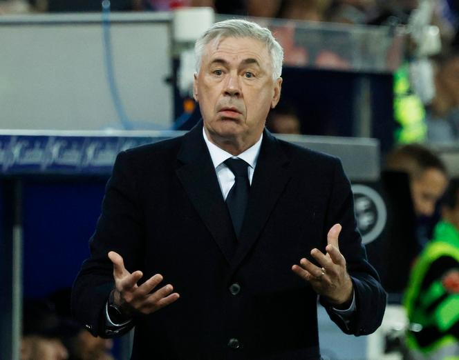 Carlo Ancelotti, entrenador del Real Madrid, en Vitoria-Gasteiz (España), 21 de diciembre de 2023.