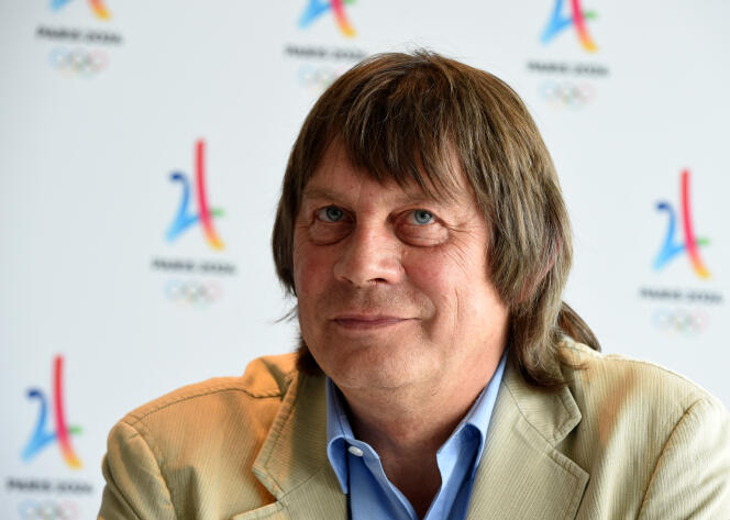 Le coprésident du Comité de suivi de la charte sociale des Jeux olympiques et paralympiques de Paris 2024, Bernard Thibault, lors d’une conférence de presse, à Paris, le 19 juin 2018.