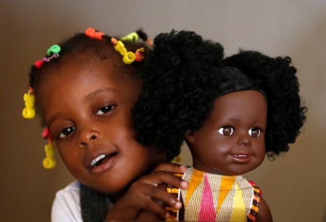 Poupées Noires Mode Fille Africaine poupées, poupée de Jeu de bébé