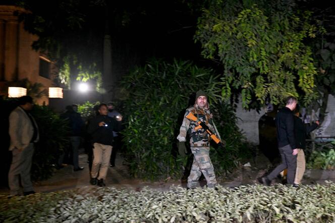 Authorities at the Israeli Embassy in India are conducting a police investigation regarding an explosion near the embassy on December 26, 2023.