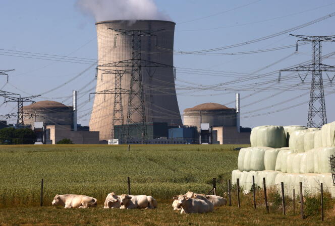 La central nuclear de EDF en Cattenom (Mosela), 13 de junio de 2023. 
