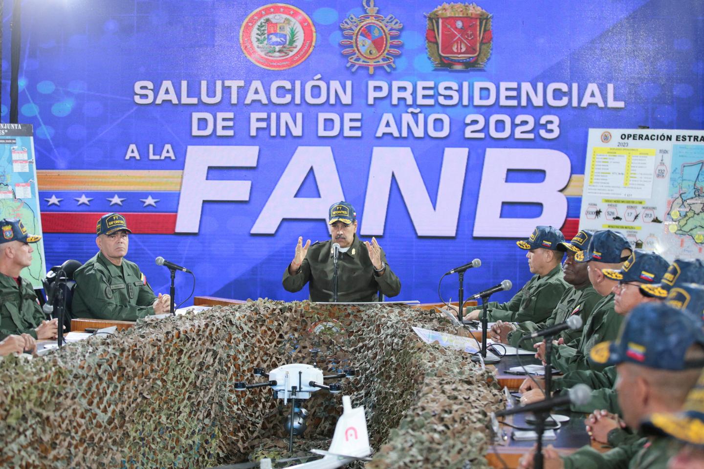 Venezuela to conduct military drills in response to British warship arriving near Guyana