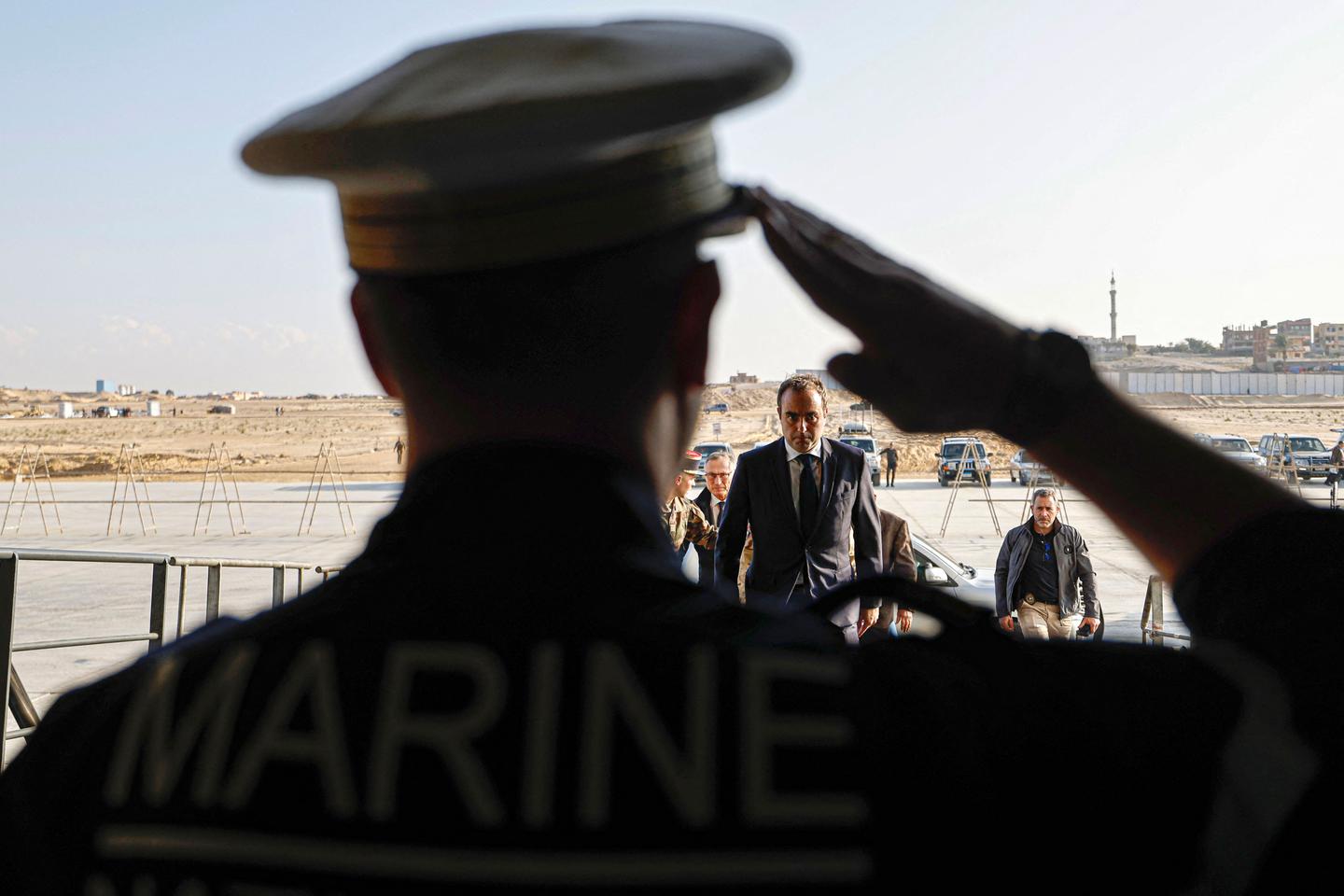 Israel-Hamas war: On board the 'Dixmude,' where the French navy treats Palestinian civilians