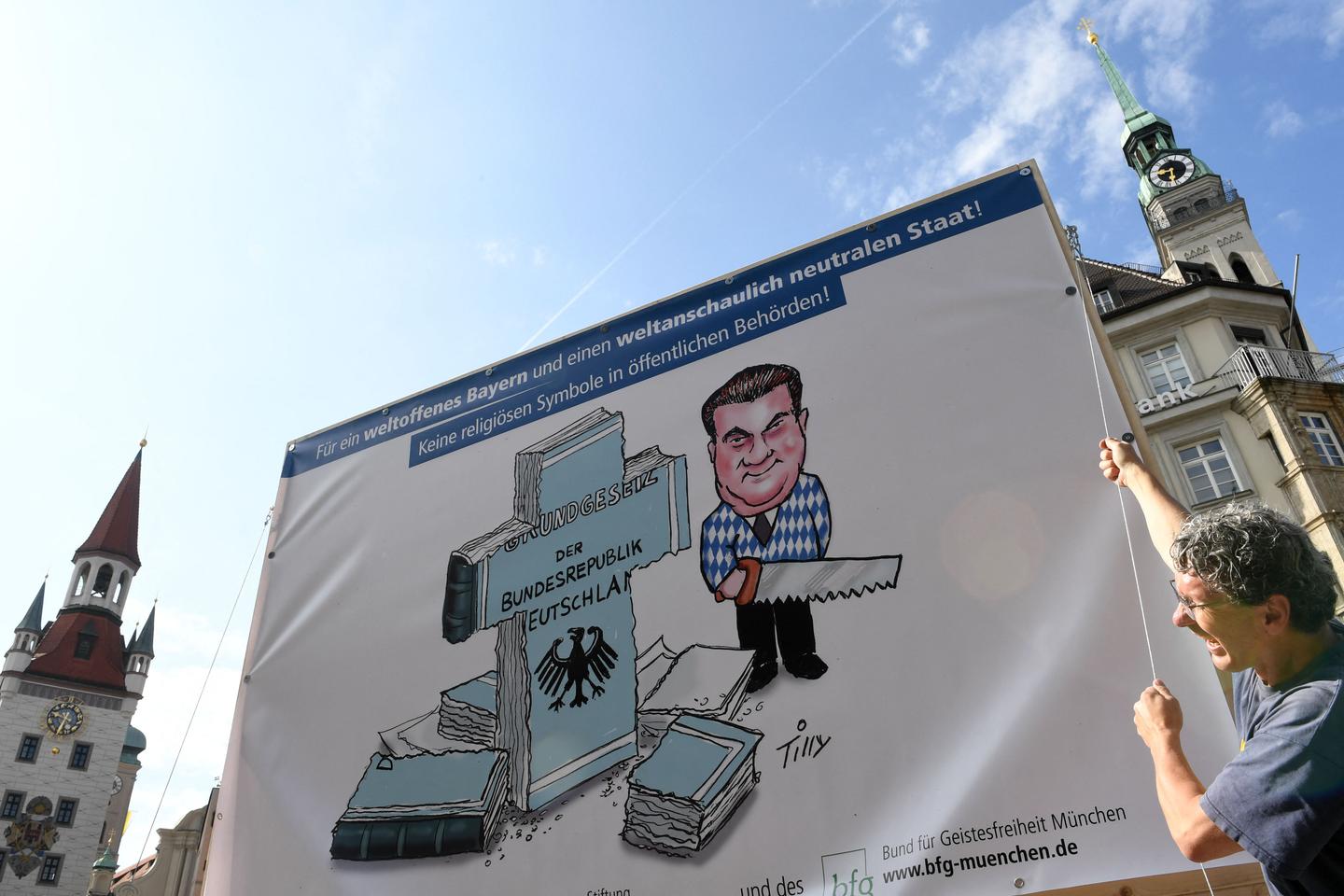 Christians in Bavaria are visibly asserting their identity