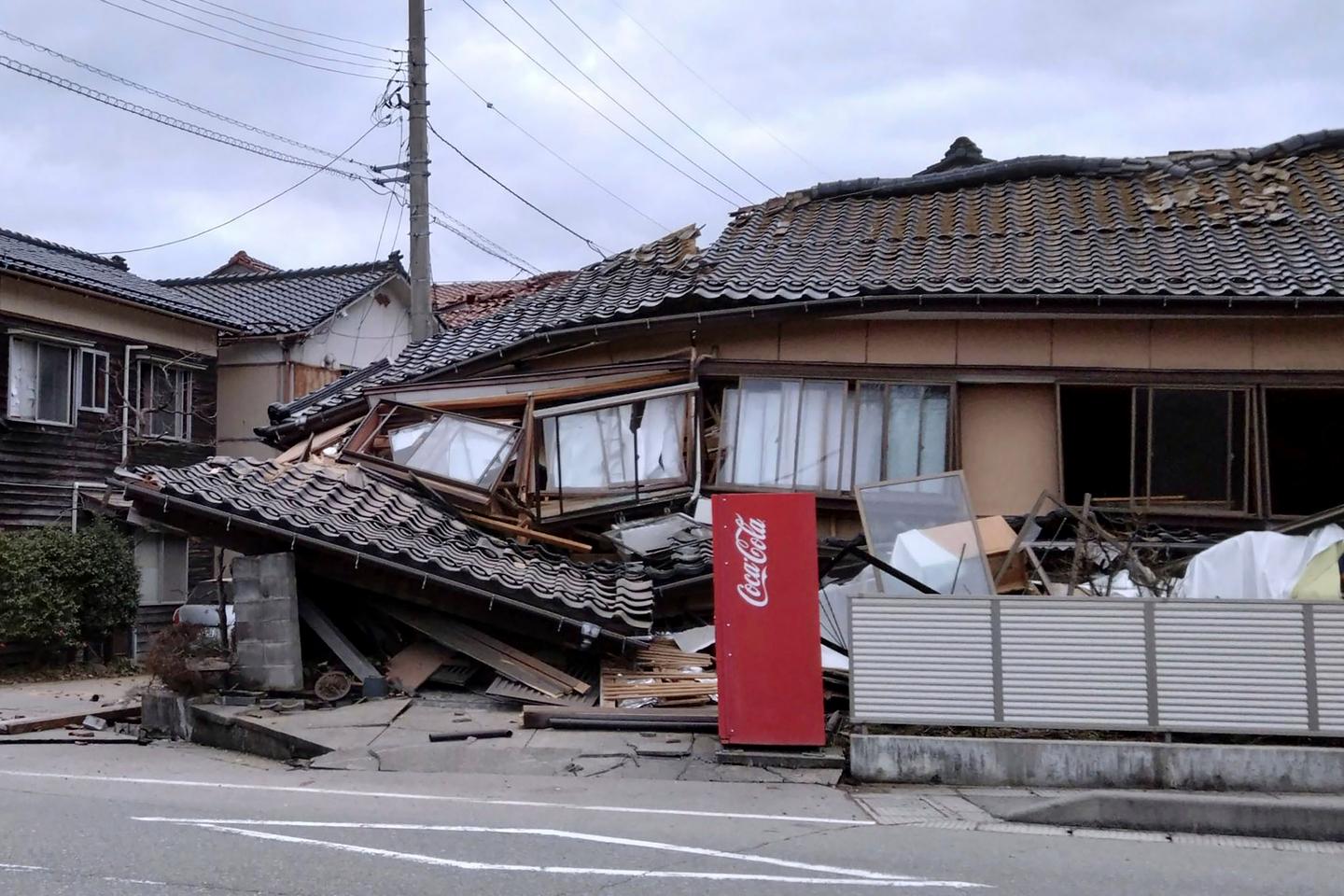 Video. Images of the major earthquake that hit Japan