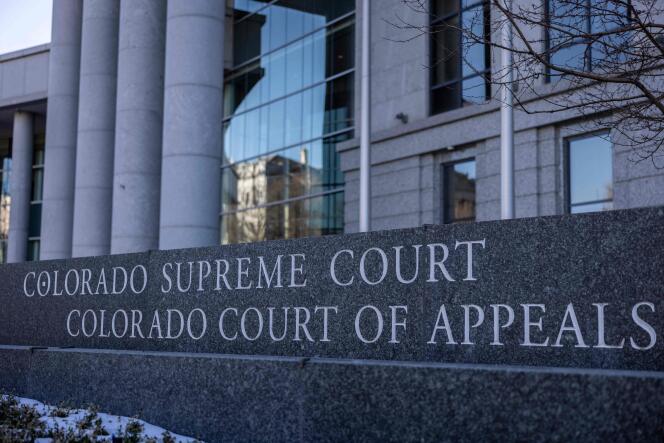 Corte Suprema del Colorado, 2 gennaio 2024. 
