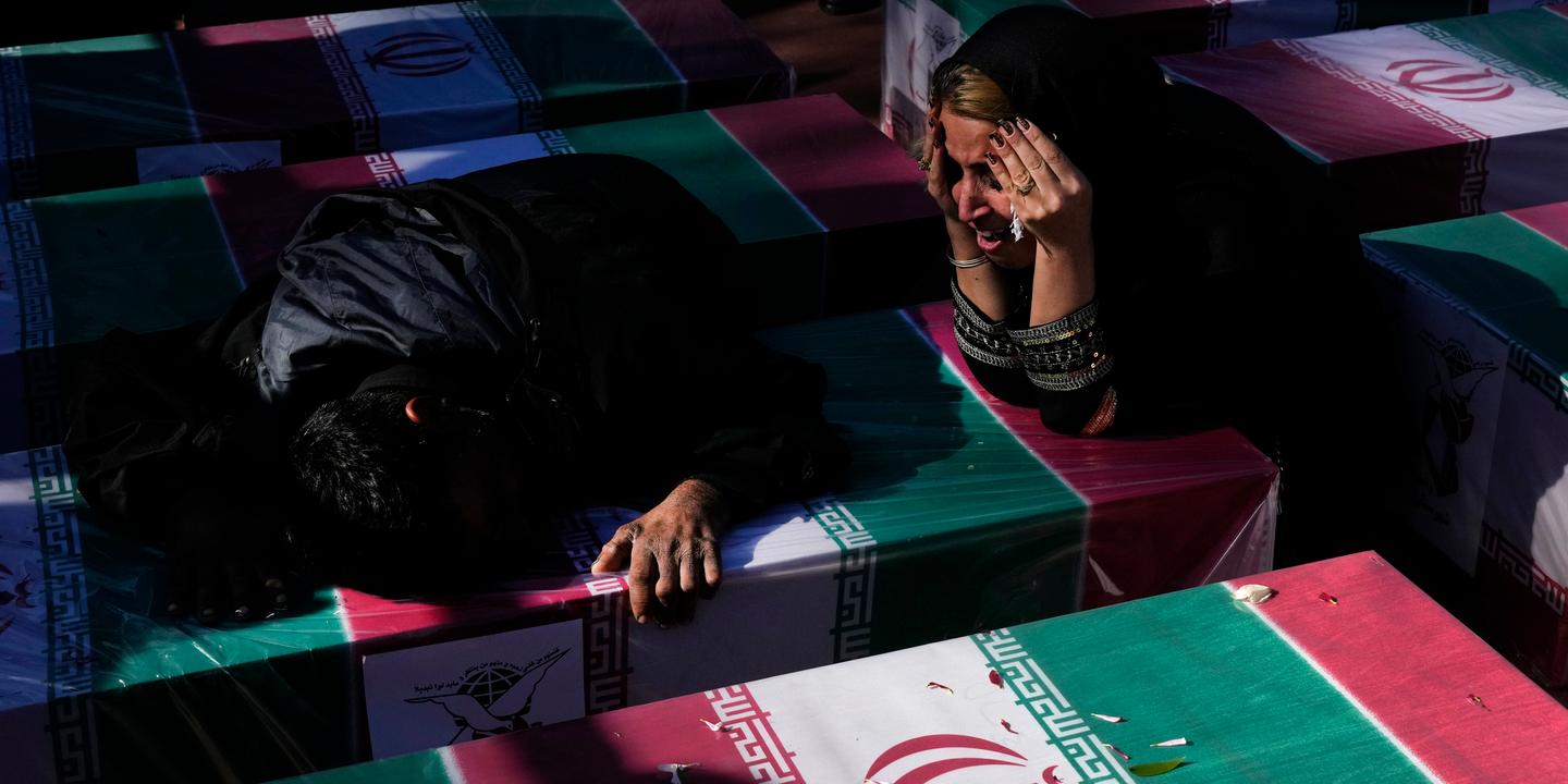 Iran hold funerals for victims of two IS-claimed bombings