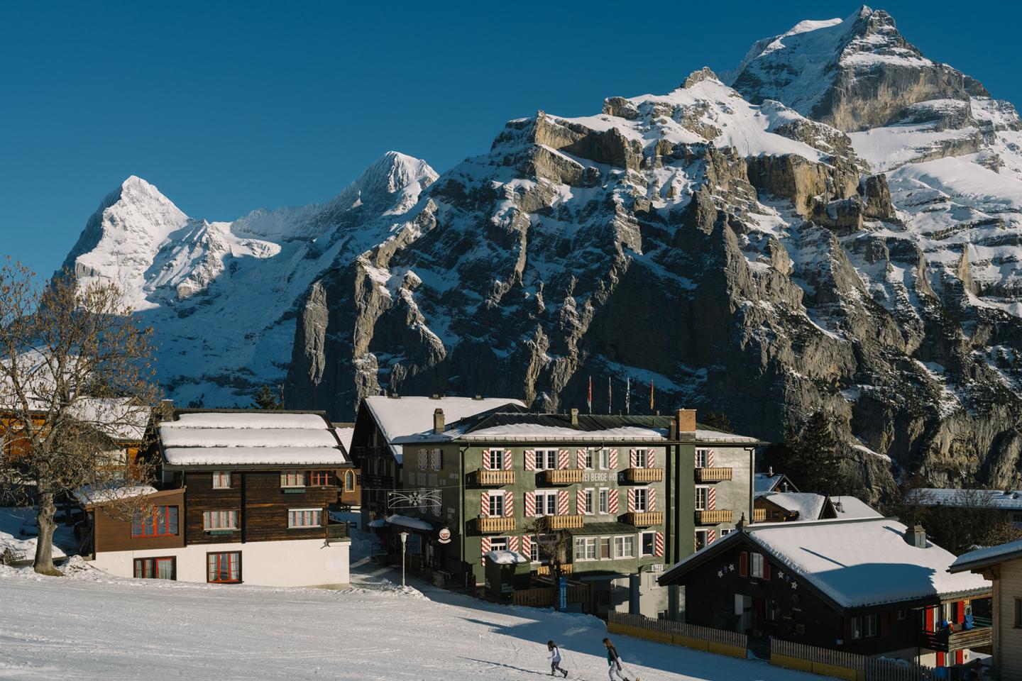Una estancia bien situada en los Alpes suizos