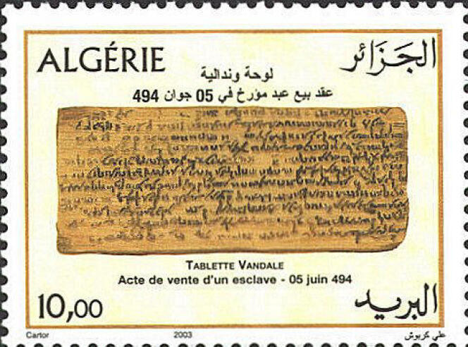 Timbre algérien de 2003.