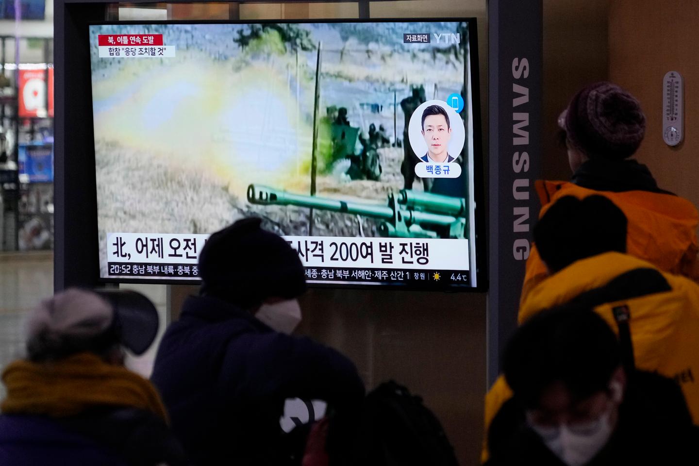 North Korea fires 60 rounds of artillery near South Korean border island